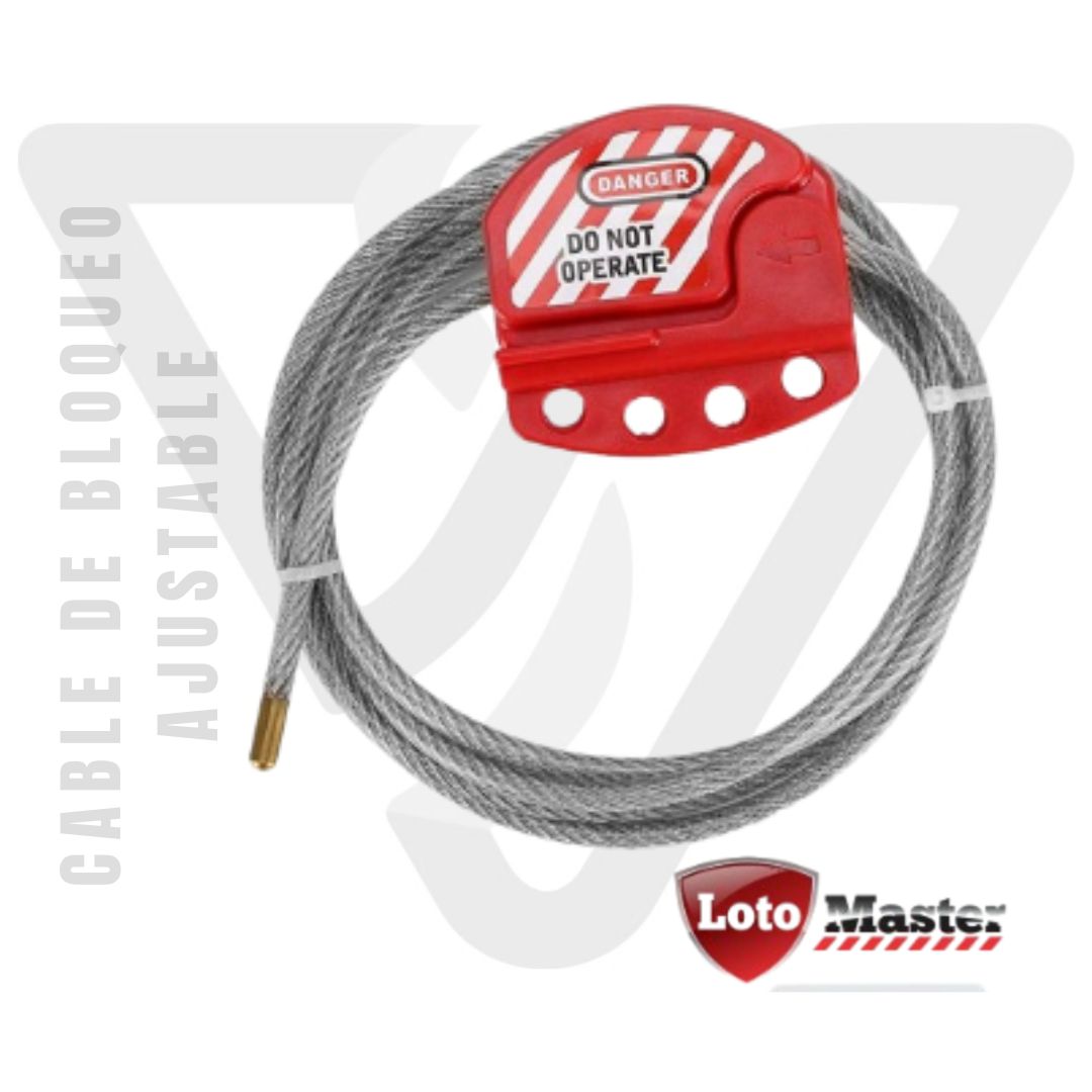 Cable De Bloqueo Ajustable