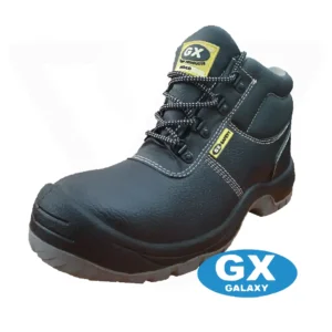 Botín Road GX Antiestático Zapato de seguridad industrial de cuero con punta de acero y suela de poliuretano bidensidad antideslizante